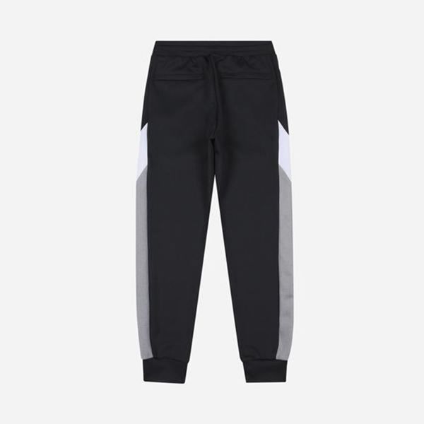 Fila Heritage Linear Logo Color Track Men's Pants - Black,NZ 982-70258